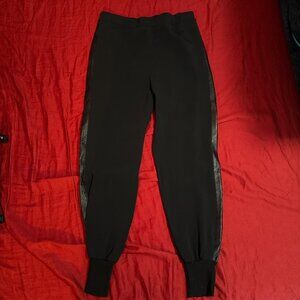 Stella Mccartney Black Skin Free Skin Joggers